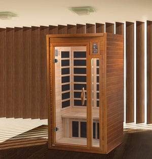 Image of Dynamic "Barcelona Elite" 1-2-person Ultra Low  EMF Far Infrared Sauna