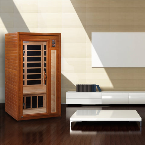 Image of DYN-6106-01 Dynamic Low EMF Far Infrared Sauna, Barcelona Edition