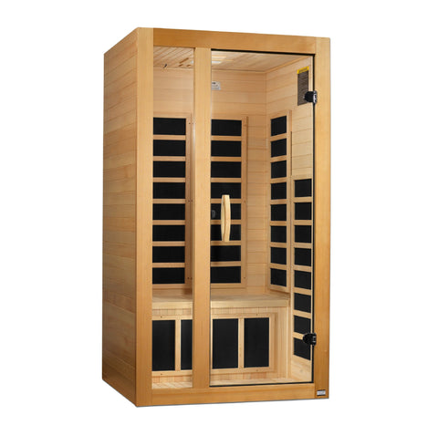 Image of *New 2021 Model* Gracia - 1-2 Person Low EMF FAR Infrared Sauna