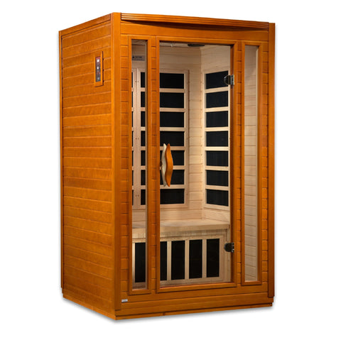 Image of Dynamic "San Marino" 2-person Low EMF Far Infrared Sauna