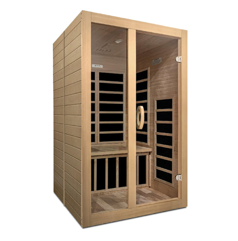 Image of *New 2020 Model* Santiago - 2 Person Low EMF FAR Infrared Sauna