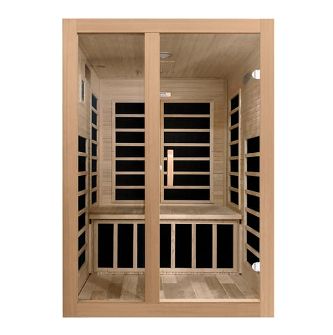 Image of *New 2020 Model* Santiago - 2 Person Low EMF FAR Infrared Sauna