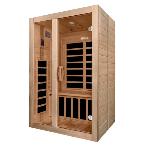 Image of *New 2020 Model* Santiago - 2 Person Low EMF FAR Infrared Sauna