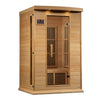 Maxxus 2 Person Near Zero EMF FAR Infrared Sauna - Canadian Hemlock