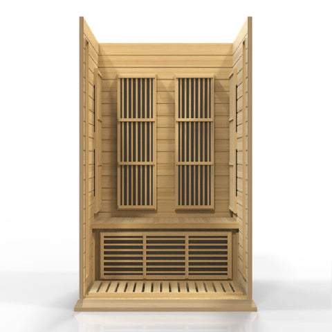 Image of MX-K206-01 Maxxus Low EMF FAR Infrared Sauna Canadian Hemlock