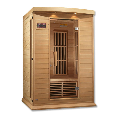 Image of MX-K206-01 Maxxus Low EMF FAR Infrared Sauna Canadian Hemlock