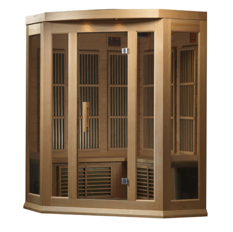 Image of MX-K356-01 Maxxus Low EMF FAR Infrared Sauna Canadian Hemlock