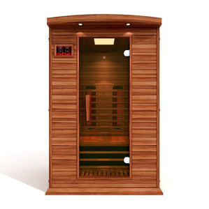 *New 2021 Model* Maxxus 2 Person Full Spectrum Infrared Sauna - Canadian Red Cedar